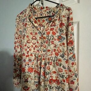 Loft floral shirt